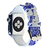 iWatch (38/40/41mm) Pattern Printed Silicone Watch Band - 4 (Only Ground Shipping)