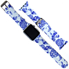 iWatch (38/40/41mm) Pattern Printed Silicone Watch Band - 4 (Only Ground Shipping)