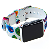 iWatch (38/40/41mm) Pattern Printed Silicone Watch Band - 9 (Only Ground Shipping)