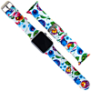 iWatch (38/40/41mm) Pattern Printed Silicone Watch Band - 9 (Only Ground Shipping)