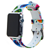 iWatch (38/40/41mm) Pattern Printed Silicone Watch Band - 9 (Only Ground Shipping)