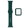 iWatch 40mm Silicone Soft Band & Bumper Case with Tempered Glass - 16 (Only Ground Shipping)
