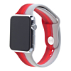 iWatch 42mm Rainbow Silicone Soft Band & Bumper Case with Tempered Glass - 2 (Only Ground Shipping)