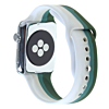 iWatch 38mm Rainbow Silicone Soft Band & Bumper Case with Tempered Glass - 4 (Only Ground Shipping)