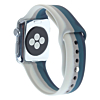 iWatch 38mm Rainbow Silicone Soft Band & Bumper Case with Tempered Glass - 5 (Only Ground Shipping)