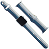 iWatch 38mm Rainbow Silicone Soft Band & Bumper Case with Tempered Glass - 5 (Only Ground Shipping)