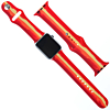 iWatch 42mm Rainbow Silicone Soft Band & Bumper Case with Tempered Glass - 7 (Only Ground Shipping)