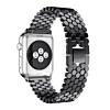 iWatch (38/40/41mm) Metal Stainless Steel Strap - BLACK (Only Ground Shipping)