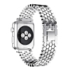 iWatch (38/40/41mm) Metal Stainless Steel Strap - SILVER (Only Ground Shipping)