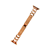 iWatch (38/40/41mm) Metal Stainless Steel Strap with Diamond Band - ROSE GOLD (Only Ground Shipping)