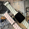 iWatch (38/40/41mm) Braided Colorful Silicone Band - LIGHT PINK (Only Ground Shipping)
