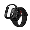 iWatch 49mm Hard PC Bumper Case with Tempered Glass - BLACK (Only Ground Shipping)