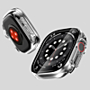 iWatch 49mm Hard PC Bumper Case with Tempered Glass - CLEAR (Only Ground Shipping)