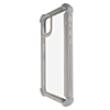 3in1 Hybrid Clear Soft TPU Hard PC Back Cover Case - GRAY for iPhone 12 Pro Max (Only Ground Shipping)
