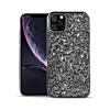 Bling Diamond Dual Layer Protection Case - BLACK for iPhone 12 Mini (Only Ground Shipping)