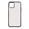 Acrylic Dual Layer Transparent Case - BLACK for iPhone 12 / 12 Pro (Only Ground Shipping)