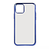 Acrylic Dual Layer Transparent Case - BLUE for iPhone 12 / 12 Pro (Only Ground Shipping)