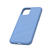 Soft Solid Silicone Case (Full Buttom Cover) - LIGHT BLUE for iPhone 11 (Only Ground Shipping)