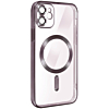 Shiny Wireless Charging Clear Case - PURPLE for iPhone 11 (Only Ground Shipping)