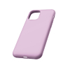 Soft Solid Silicone Case (Full Buttom Cover) - LILAC for iPhone 12 / 12 Pro (Only Ground Shipping)