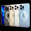 Wireless Charging Clear Case (Full Bottom Close) for iPhone 13 Pro (Only Ground Shipping)