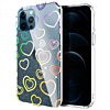 Laser Rainbow Soft TPU and Hard Plastic Case - Style 1 for iPhone 12 Pro Max (Only Ground Shipping)