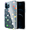 Laser Rainbow Soft TPU and Hard Plastic Case - Style 2 for iPhone 12 Pro Max (Only Ground Shipping)