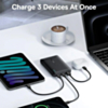 BASEUS EnerFill FP21 Power Bank with USB C-C Fast Charging Cable (22.5W) (10000mAh) (COSMIC BLACK) (Only Ground Shipping)