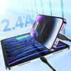 Toocki USB A-L Non-MFI Fast Charging Data Cable (BLACK) (6ft) (20W) (Only Ground Shipping)