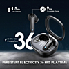 Toocki TWS Bluetooth 5.3 Wireless Earbuds (BLACK) (Only Ground Shipping)