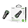 Esoulk PD QC USB A+C Car Charger (BLACK) (30W) (Only Ground Shipping)