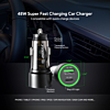 Esoulk PD QC USB A+C Car Charger (BLACK) (30W) (Only Ground Shipping)