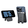 Esoulk Magnetic Wallet with Foldable Stand (BLACK) (Only Ground Shipping)