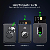 Esoulk Magnetic Wallet with Airtag Slot (BLACK) (Only Ground Shipping)