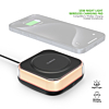 Esoulk Night Light Wireless Charging Pad (15W) (BLACK) (Only Ground Shipping)