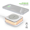 Esoulk Night Light Wireless Charging Pad (15W) (WHITE) (Only Ground Shipping)