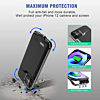 Soft Rubber Slim Charging Case (5500 mAh) for iPhone 12 Pro Max  (BLACK) (Only Ground Shipping)