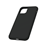 Soft Solid Silicone Case (Full Buttom Cover) BLACK for iPhone 11 Pro Max (Only Ground Shipping)