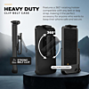 xBase by PowerPeak - Magsafe Heavy Duty Case with Clips - (BLACK) for Galaxy S25 Ultra (Only Ground Shipping)