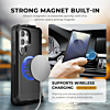 xBase by PowerPeak - Magsafe Heavy Duty Case with Clips - (BLACK) for Galaxy S25 Ultra (Only Ground Shipping)