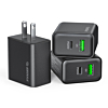 Esoulk PD & QC Wall Charger (BLACK) (20W) (Pack of 12) (Only Ground Shipping)