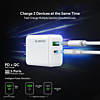 Esoulk PD & QC Wall Charger (WHITE) (20W) (Pack of 12) (Only Ground Shipping)