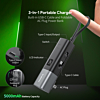 Esoulk Built-in USB-C Foldable AC Wall Plug Power Bank (BLACK) (5000 mAh / 20W) (Only Ground Shipping)