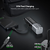 Esoulk Built-in USB-C Foldable AC Wall Plug Power Bank (BLACK) (5000 mAh / 20W) (Only Ground Shipping)
