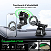 Esoulk 3009 Car Dashboard Magnetic Bracket Mount (BLACK) (Only Ground Shipping)