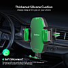 Esoulk Wireless Charger Air Vent Car Mount (BLACK) (15W) (Only Ground Shipping)