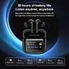 Esoulk Touch Screen ANC & ENC Wireless Earbuds (BLACK) (Only Ground Shipping)