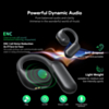 Esoulk Open-Ear ENC Wireless Earbuds (BLACK) (Only Ground Shipping)