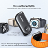 Esoulk Smart Watch Wireless Charging Power Bank (1200 mAh) (BLACK) (Only Ground Shipping)