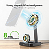 Esoulk 2-In-1 Foldable Magnetic Wireless Charger (15W) (BLACK) (Only Ground Shipping)